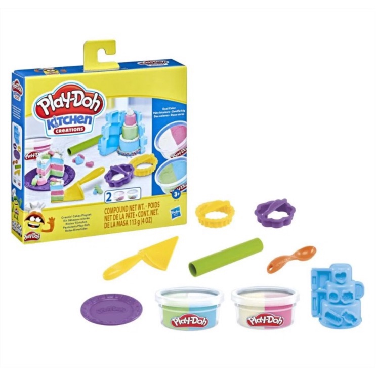 Bolos Divertidos Play Doh - Massinha de Modelar Comidinha
