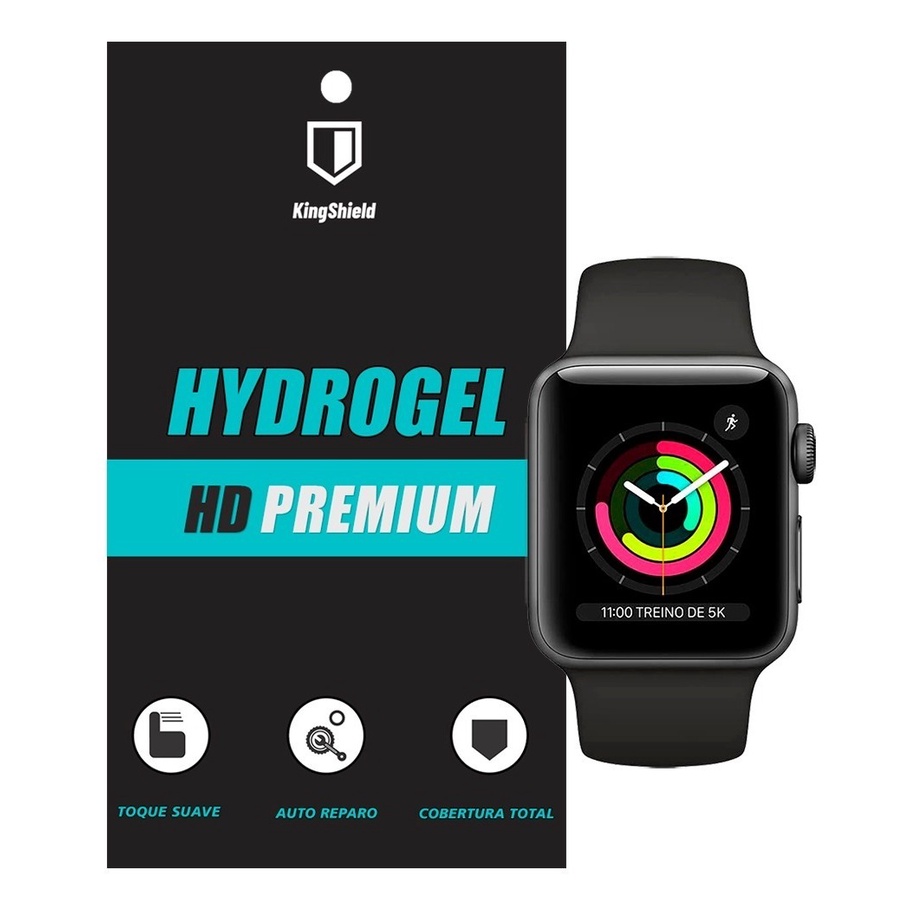 Película Compatível Apple Watch SE [40MM] 2022 KingShield Hydrogel (3X Unid Tela)