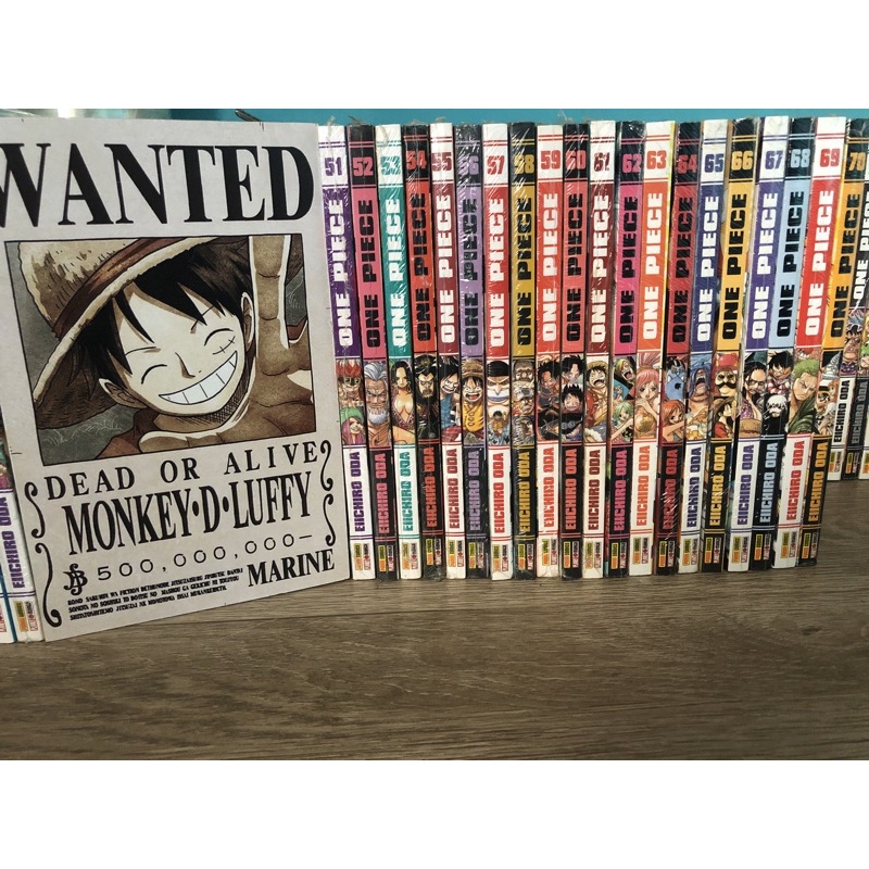 One piece coleçao completa 1 ao 100 mangá (tenho avulsos)