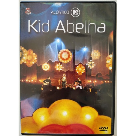 Dvd Kid Abelha Acústico Mtv Original Raridade Impecável Original