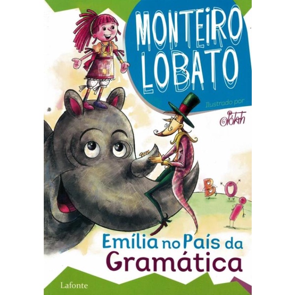 Livro - Colecao Monteiro Lobato - Emilia No Pais Da Gramatica