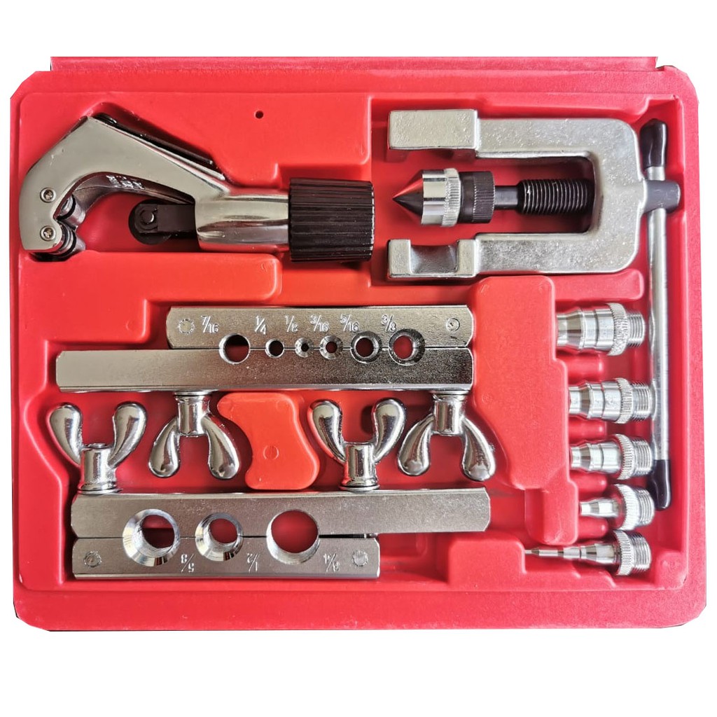 Kit Flangeador e Alargador de Tubos de Cobre e Plástico GT542 Lorben