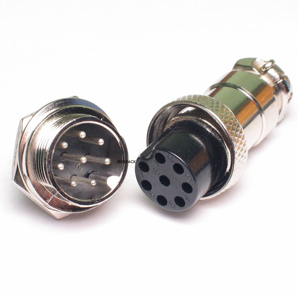 Conector Mike Macho/fêmea Metal À ESCOLHER em Oferta na Shopee