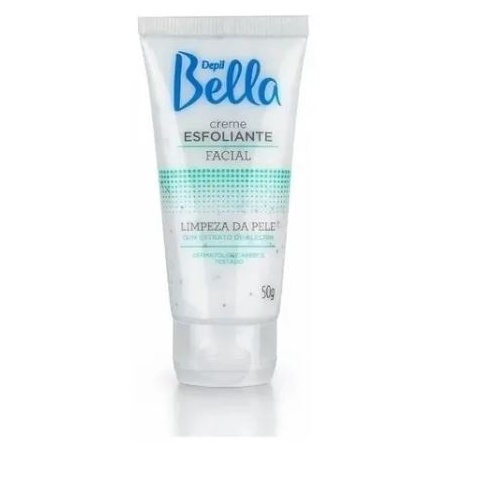 Creme Esfoliante Facial DepilBella 50g Limpeza de Pele