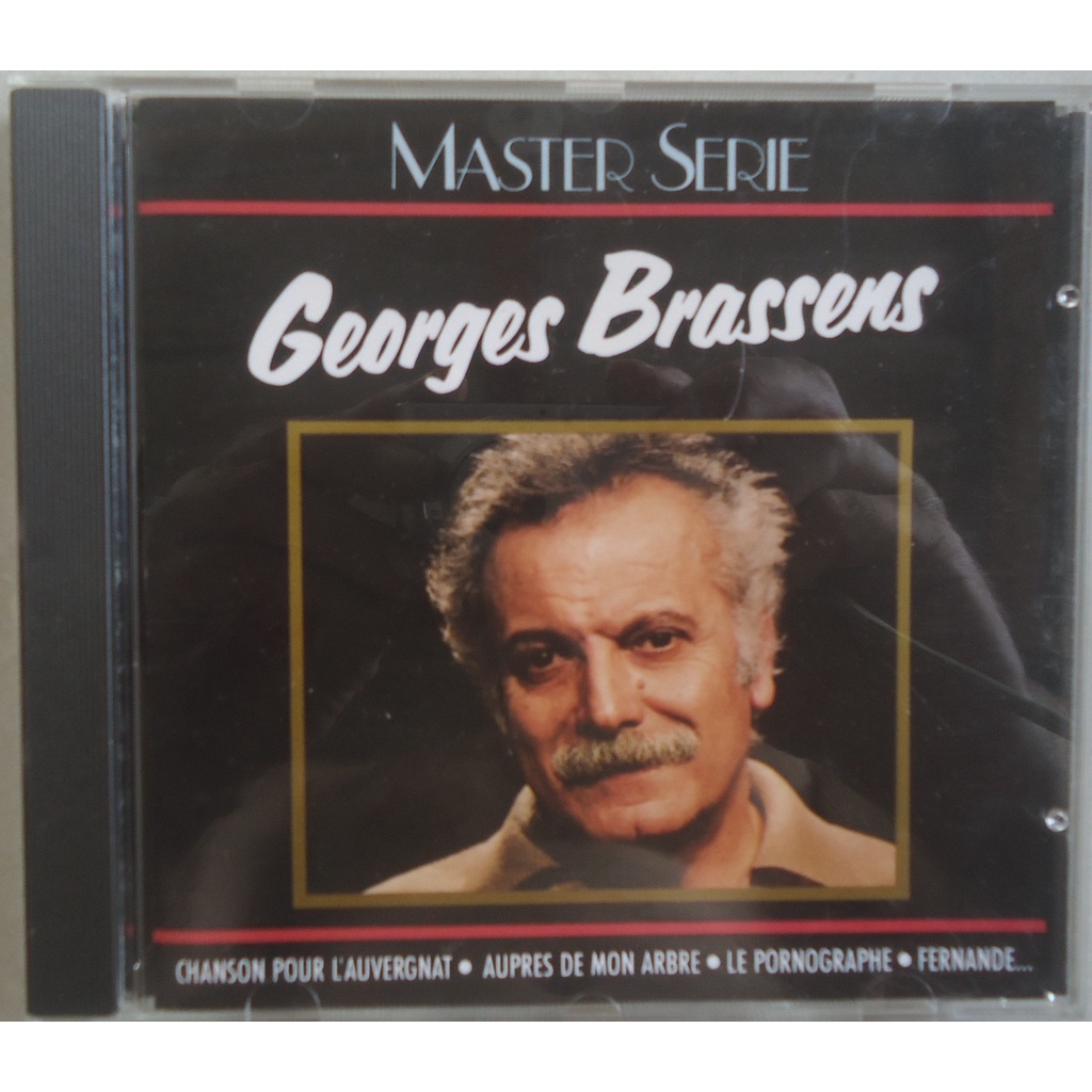 Georges Brassens 1987 Master Serie, Cd Original