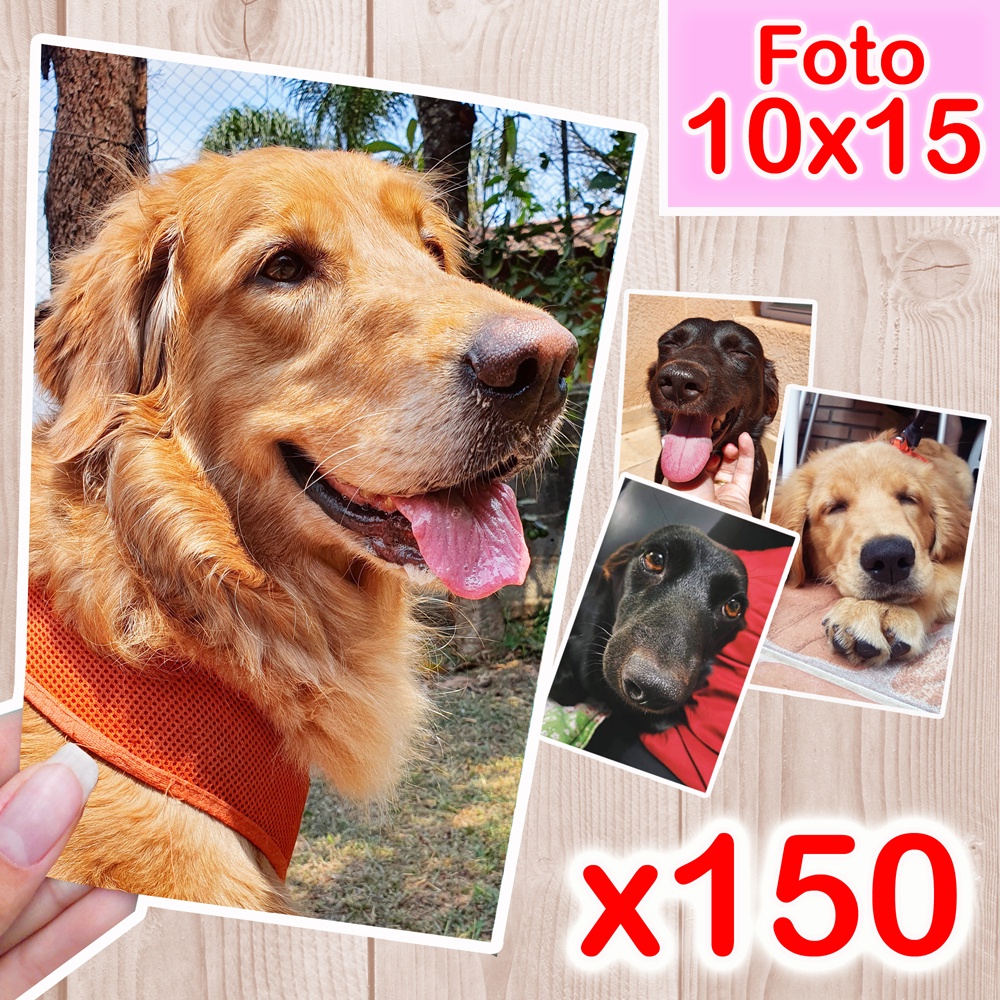 Revelar Fotos 10x15 (150 Unidades) em Oferta na Shopee