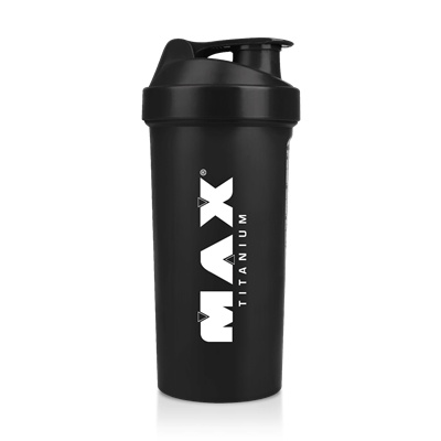 Coqueteleira Squeze Original Max titanium 700ml Preta