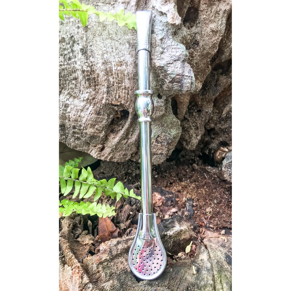 Bomba Infantil em Aço Inox com bocal - 19cm