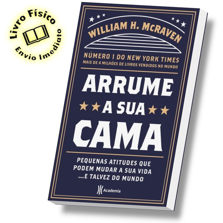 Livro Arrume A Sua Cama - Mcraven, William H.