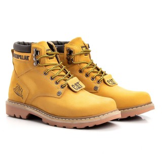 bota masculina caterpillar 2189 castanho