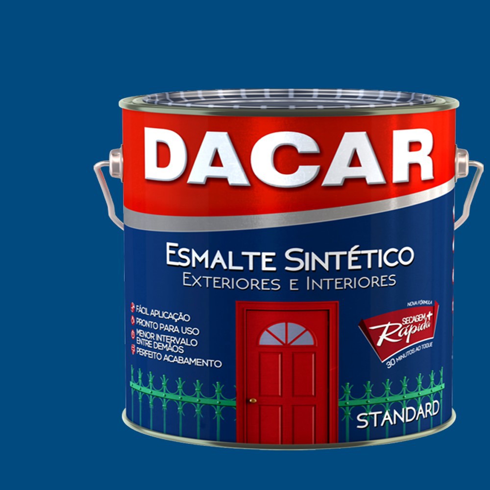 Tinta Esmalte Sintetico Standard Dacar Azul Franca 225 Ml Shopee Brasil 9126