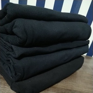 Retalhos de Cotton Preto( rende aproximadamente 4 metros)