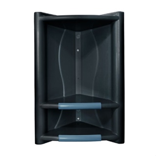 Cantoneira Grande Banheiro Shampoo Sabonete Preto 25722 Arqplast em Oferta na Shopee