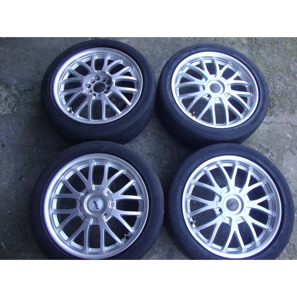 Jogo de Rodas TSW Kyalami aro 17 (Multifuros)