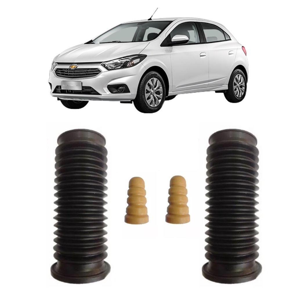 Par Batente e Coifa Amortecedor Dianteiro Gm Onix Spin Cobalt Prisma
