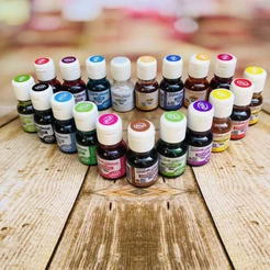 CORANTES LÍQUIDO MIX 10 ML CORES PARA DECORAÇÃO(CHOCO)