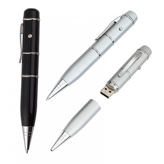 Pen Drive Caneta com Laser (Mínimo de 3 peças p/ personalização)