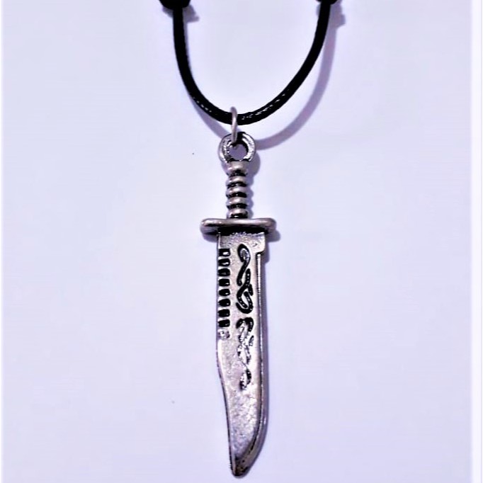 Colar Faca Ruby - Inspirado na Série Supernatural - Desconto no Preço