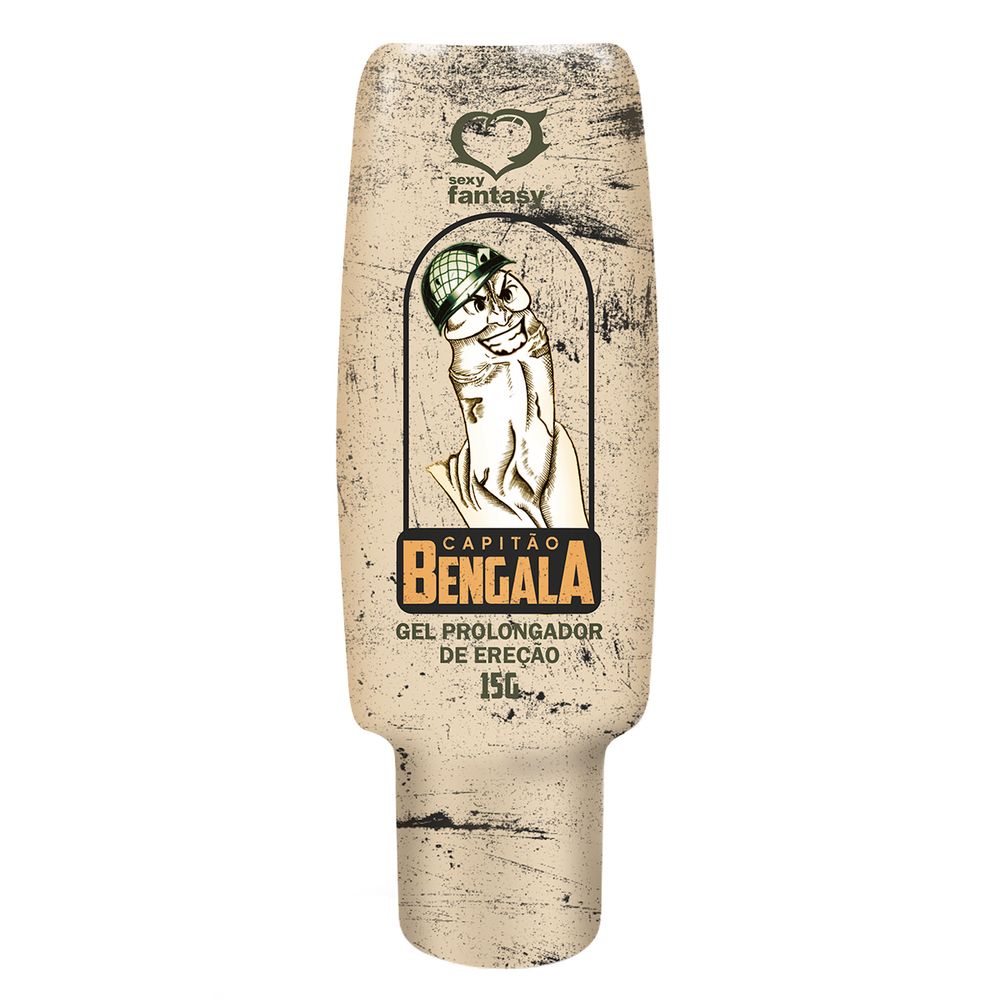 Capitão Bengala Estimulante Masculino Gel Prolongador De Ereção 15gr Sexy Fantasy Shopee