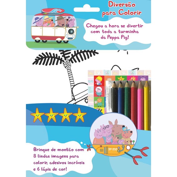 Peppa Pig - Diversão para Colorir - Books & Magazines