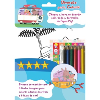 Peppa Pig - Diversão para Colorir em Oferta na Shopee
