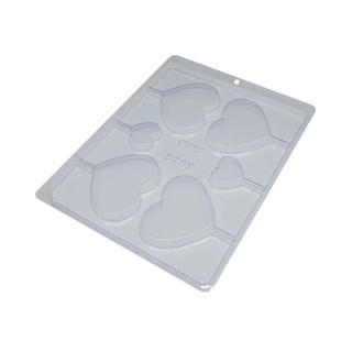 Forma de Acetato Pirulito Coração Cód. 9787 BWB Rizzo em Oferta na Shopee