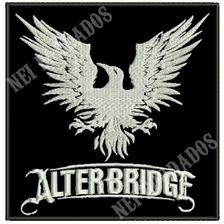 Patch Bordado Banda Rock Alter Bridge (Rock, Metal).