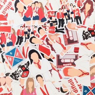 Adesivos stickers figurinhas - RBD - Rebelde para bullet journal planner caderno agenda scrapbook lembrancinhas e presentes