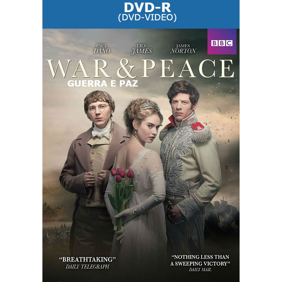 Guerra e Paz (War And peace) Minissérie Dublado e Legendado 3 Dvds