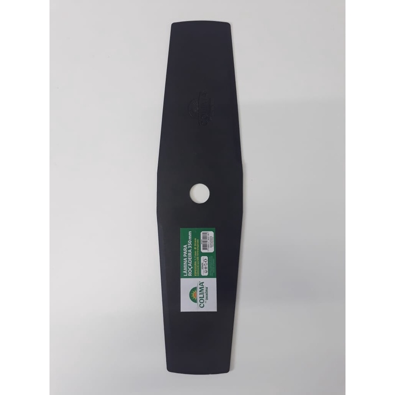 Lâmina Faca Para Roçadeiras 2 Pontas 350mm x 20mm (Furo) x 1,77mm Colima - Roçadeiras STHIL + Limitador