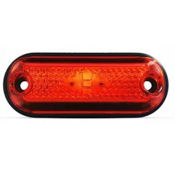 Lanterna Lateral Led Delimitadora Bau Barco Caminhão