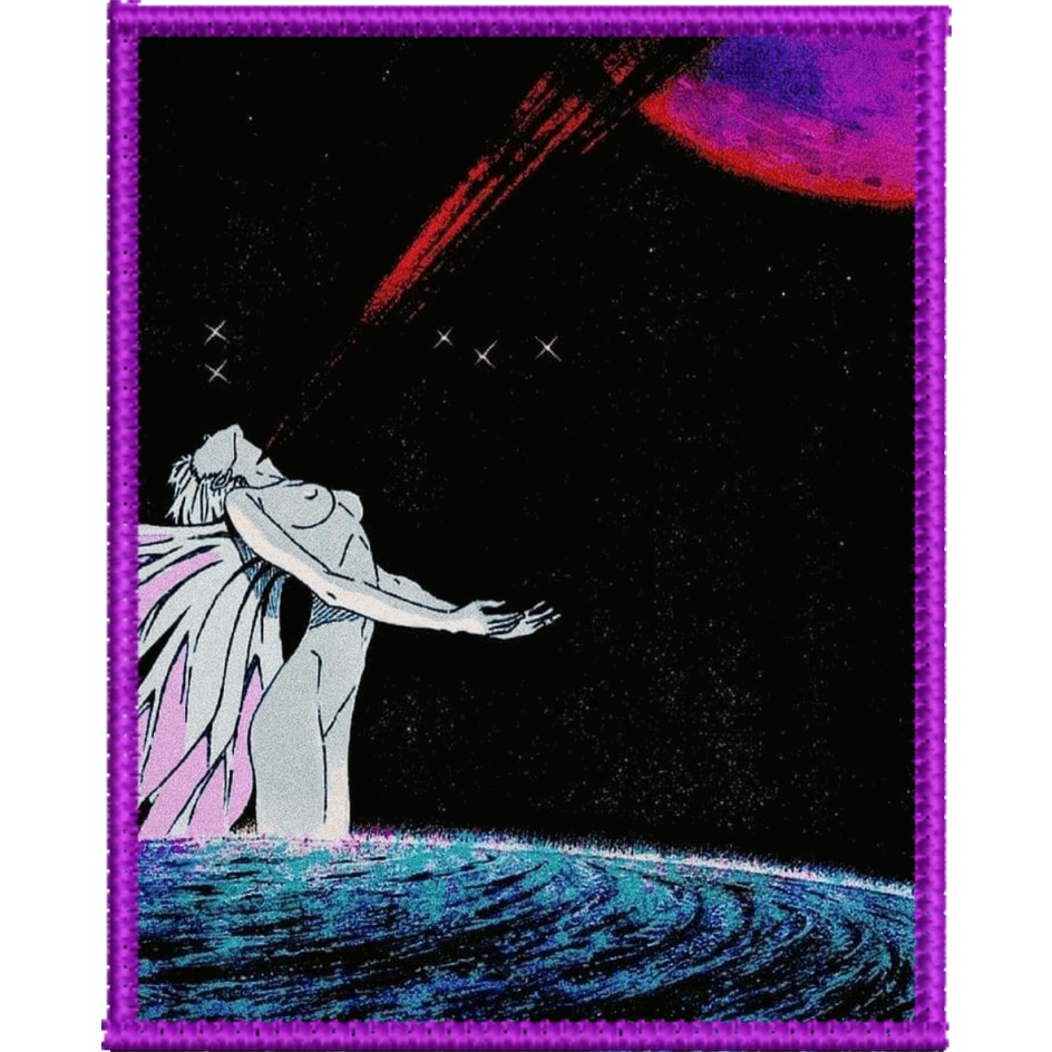 Patch Bordado Rei evangelion bordado termocolante The end of evangelion