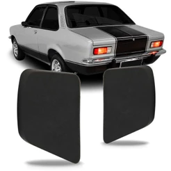 Ponteira Parachoque Traseiro Chevette 1972 a 1982 Preto