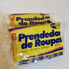 kit com 6pt de 12un prendedor de plastico em Oferta na Shopee