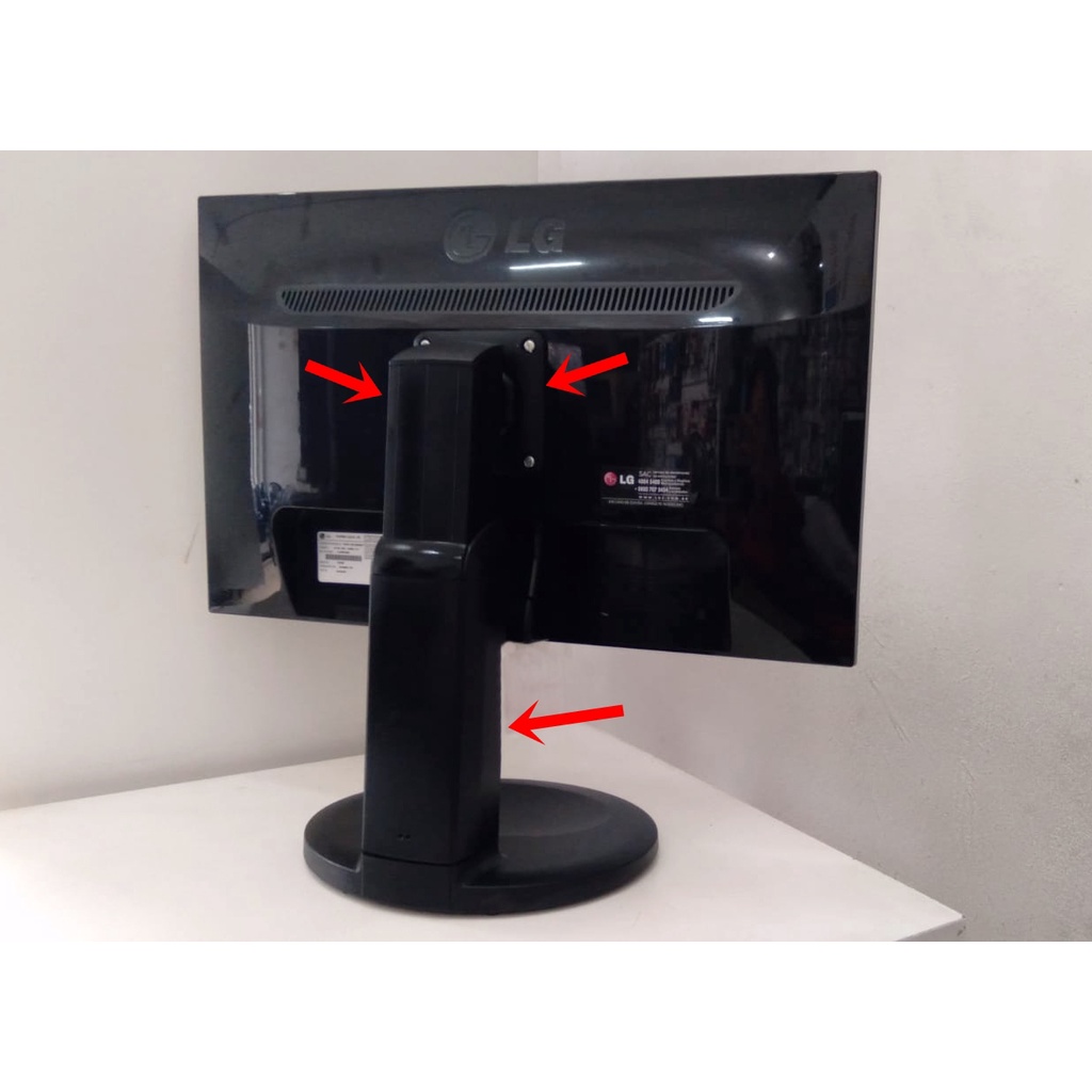 Base Pé Pedestal Suporte Monitor LG Positivo Shopee Brasil