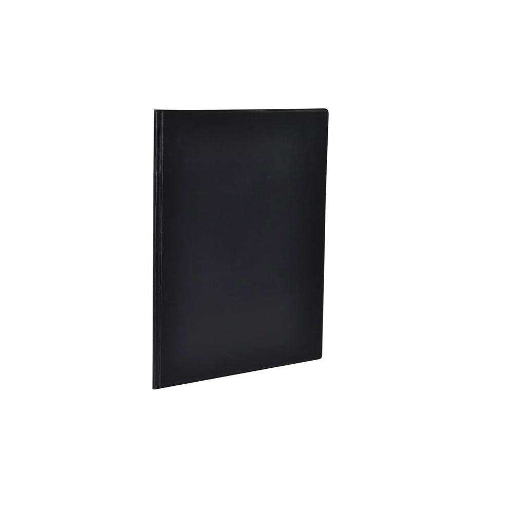 Pasta Catálogo Pvc Preta Oficio/A4 245x335x20mm C/10 Envelopes