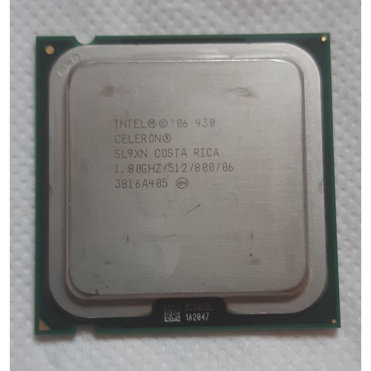 processador celeron 430 1.80ghz 512k cache fsb800mhz