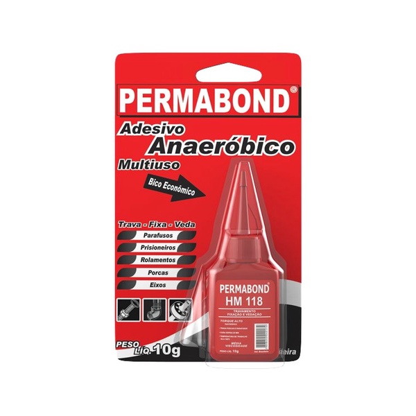 Trava Rosca/Porca/Parafusos/Prisioneiros (10 Gr) Permabond em Oferta na Shopee