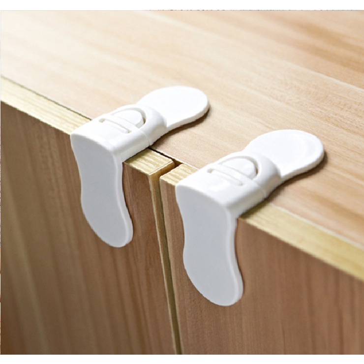 Trava De Seguranca Bebe Para Gaveta Armario reto 90 Redondo