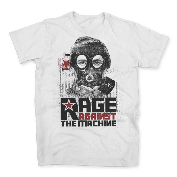 Camiseta Algodao Rage Against The Machine Rock Bandas Progressivo Punk Grunge RATM Banda Nervous