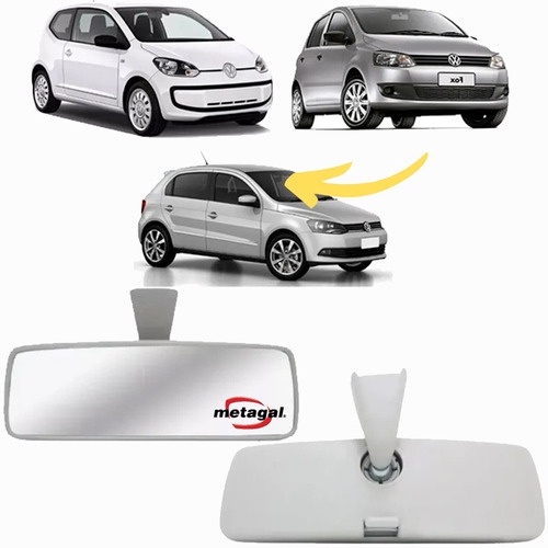 Retrovisor Interno Gol G5 2009 2010 2011 12 Original Metagal | Shopee ...