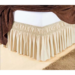 Saia Box Para Cama Casal Super King Bege em Oferta na Shopee