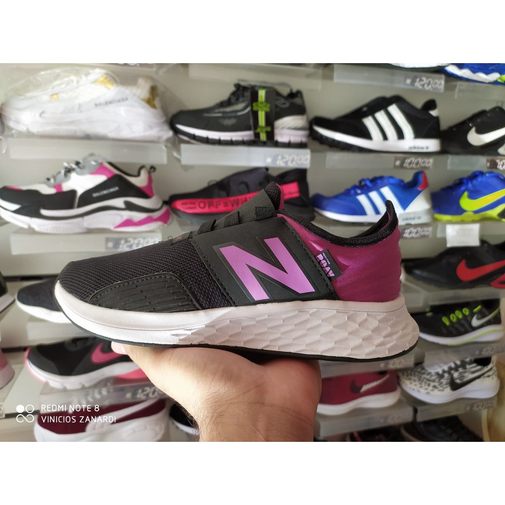 tenis new balance feminino para academia