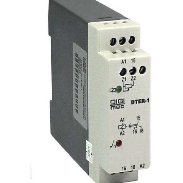 Rele Temporizador Dter-1 com Potenciometro Digimec (escolher segundos e ...