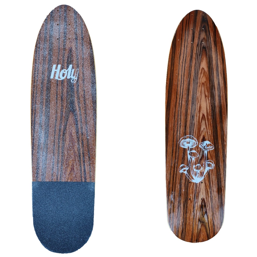 Shape Holy Exotic Mushroom 33 - Skate Longboard Cruiser + NF incluida
