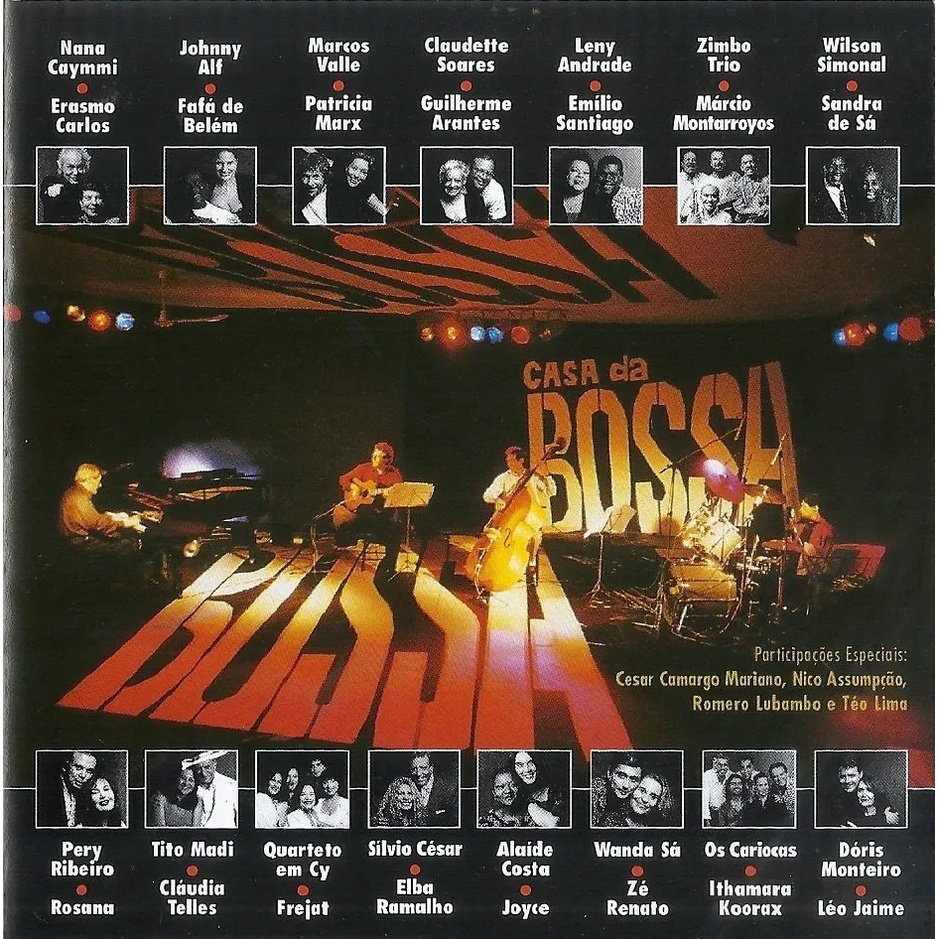 Cd - Casa Da Bossa - Ao Vivo - Claudette Soares, Leny Andrade Marcio Montarroyos