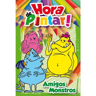 Hora de Pintar - Amigos Monstros