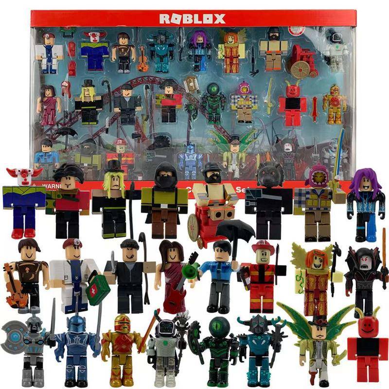 24pcs brinquedos roblox boneco action figure Rainbow friends kit festa roblox aniversário
