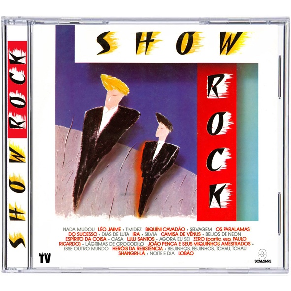 CD Show Rock 1987 - Coletânea - Leo Jaime - Lobão - Lulu Santos