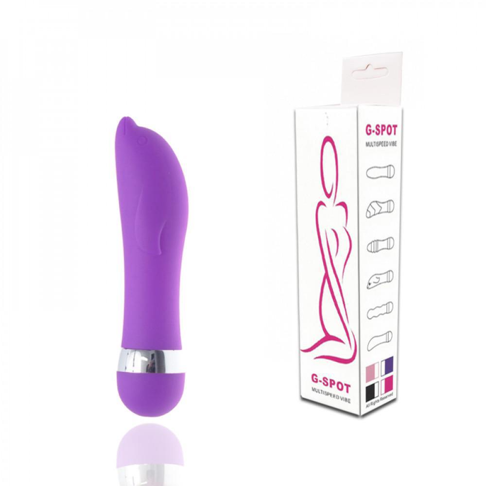 Vibrador Formato Golfinho Multivelocidade Genimport Roxo Shopee Brasil 0279